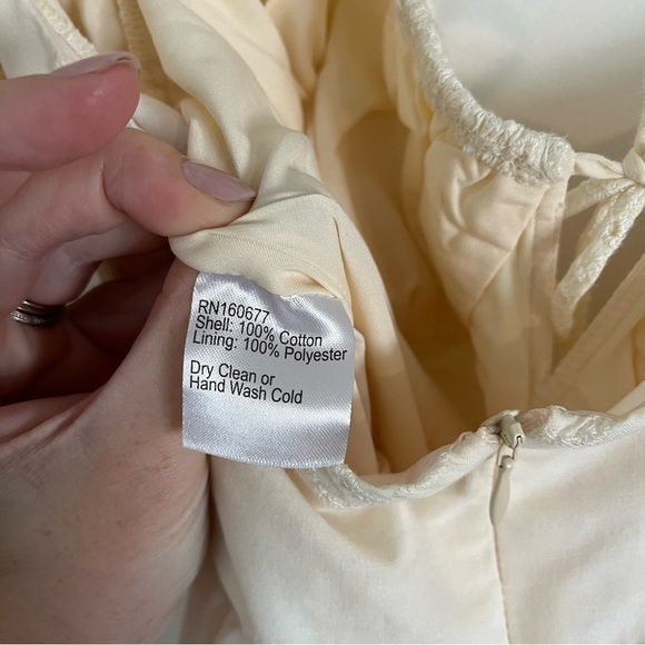 ADEIRLINA Vendela Cottagecore Puff Sleeve Praire Midi Dress - Picture 11 of 12